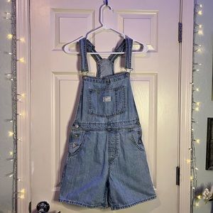 Levi’s Denim Shortalls Size Small